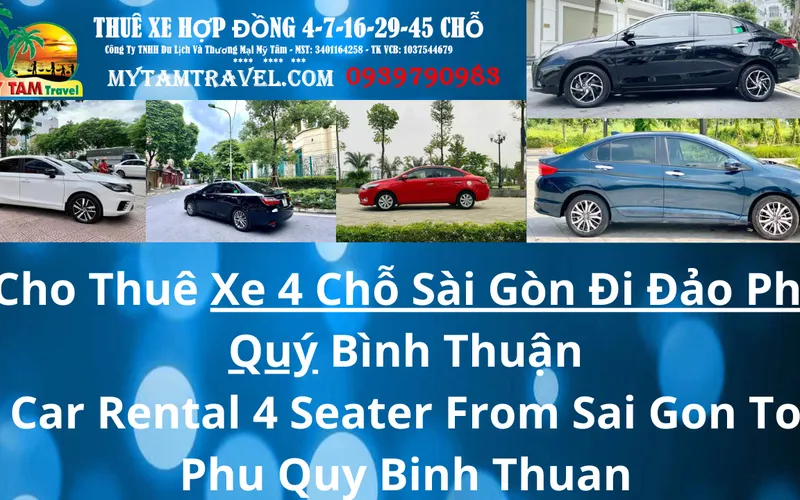 Price List of 4-seat Bus from Saigon to Hon Ba Island