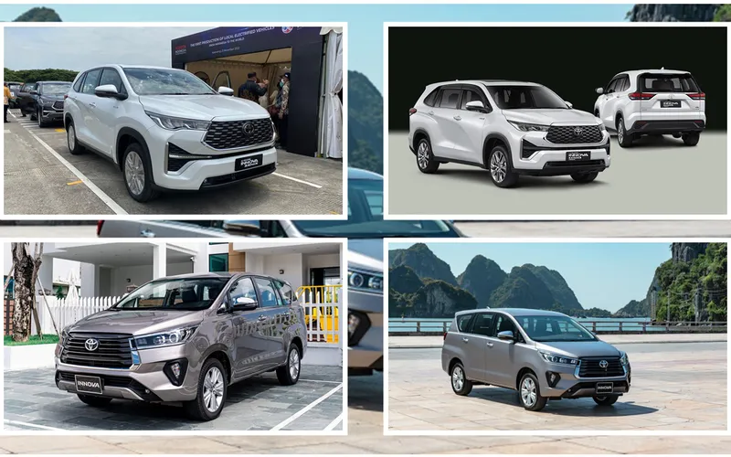 Hình Ảnh Xe 7 Chỗ Toyota Innova