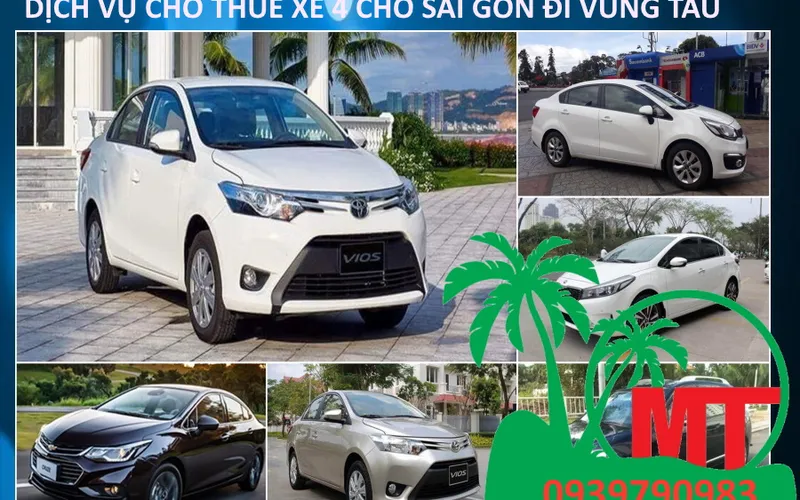 Mướn xe 4 chỗ đi Vũng Tàu