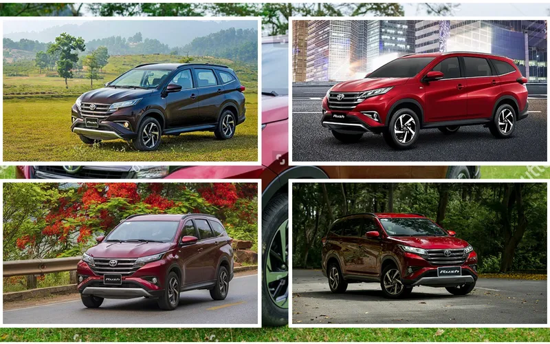 Car Rental Toyota Rush 7 Seater