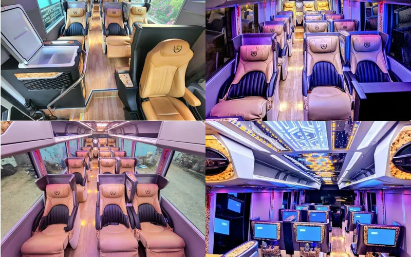 Rent a 15-seat Limousine (maximum 15 passengers)