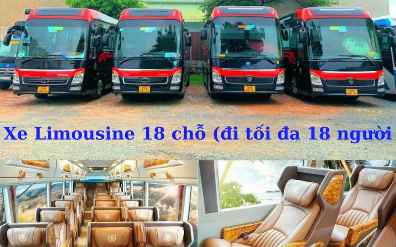 Rent an 18-seat Limousine (maximum 18 passengers)