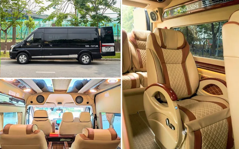 Rent a 9-seat Limousine (maximum 9 passengers)