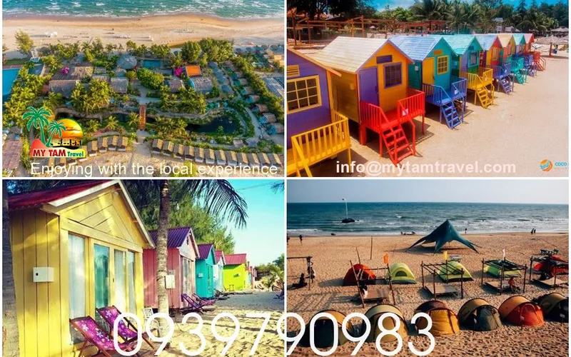 Tour Sai Gon Cocobeach Camp and White Sand Dunes Mui Ne 1 Day