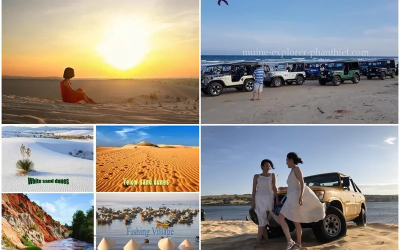 Tour Đồi Cát Mũi Né 1 Ngày Từ Nha Trang