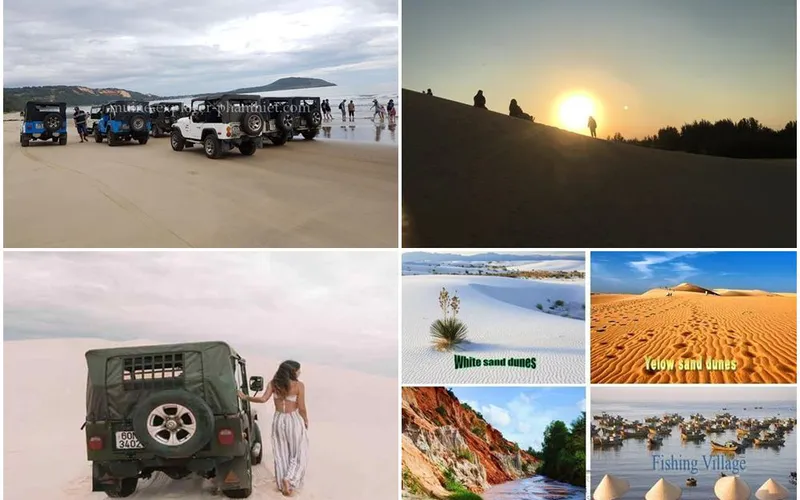 Tour Từ Sài Gòn Đi Mũi Né Xem Mặt Trời Lặn