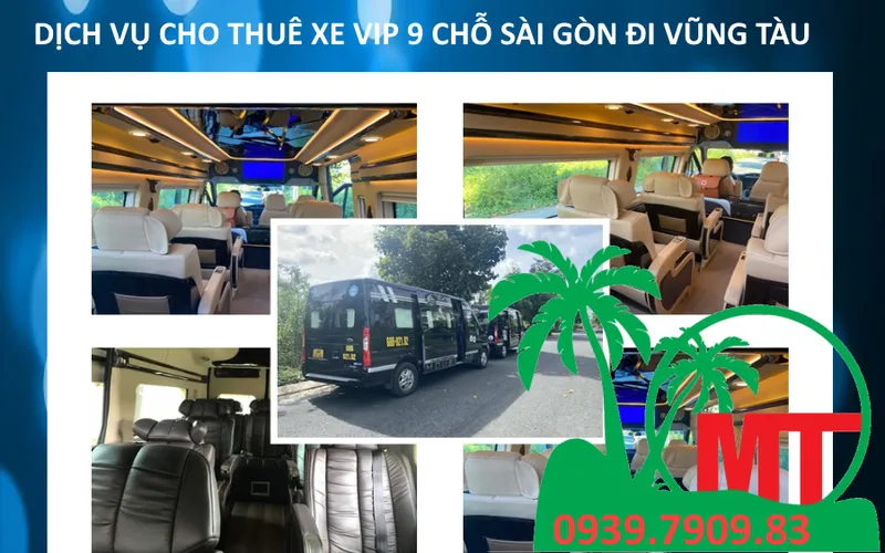 Xe 9 chỗ đi Vũng Tàu