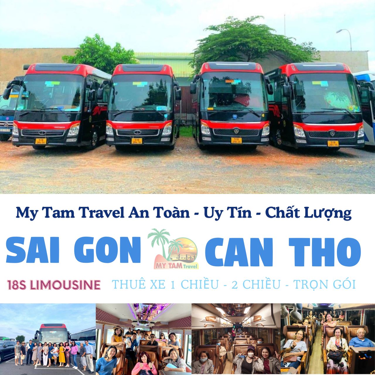 INTRODUCING REPUTABLE CAR RENTAL COMPANIES FROM SAIGON TO CAN THO | MY TAM TRAVEL