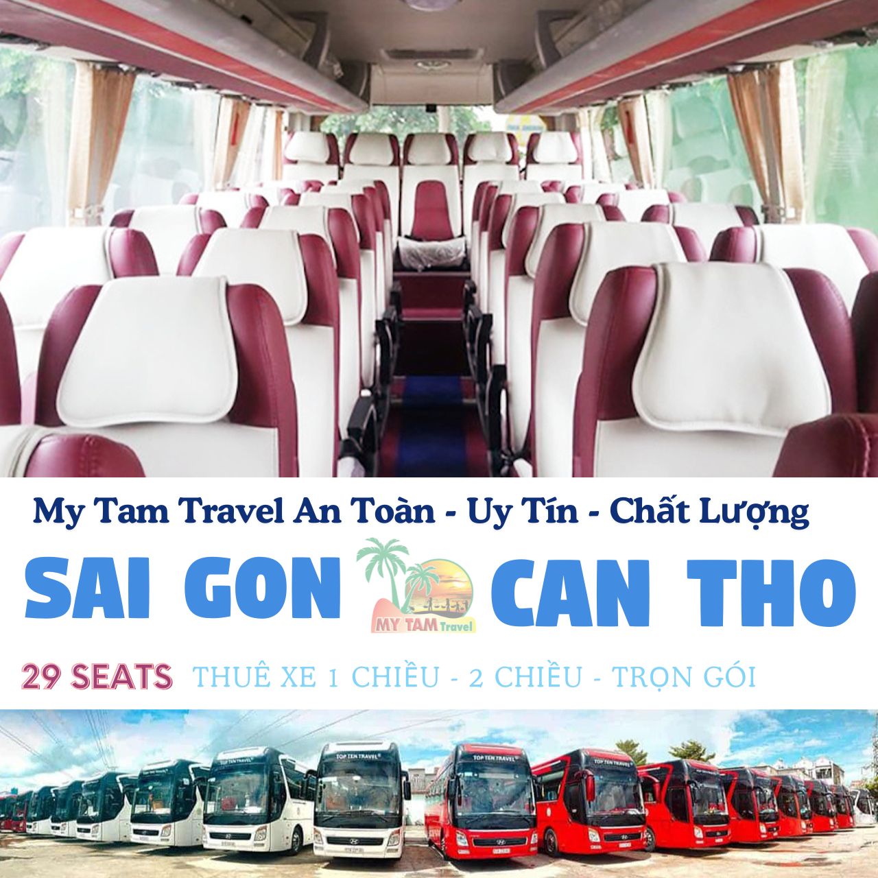 HOW TO CHOOSE A RENTAL CAR FROM SAIGON TO CAN THO SUITABLE FOR FAMILY AND FRIENDS