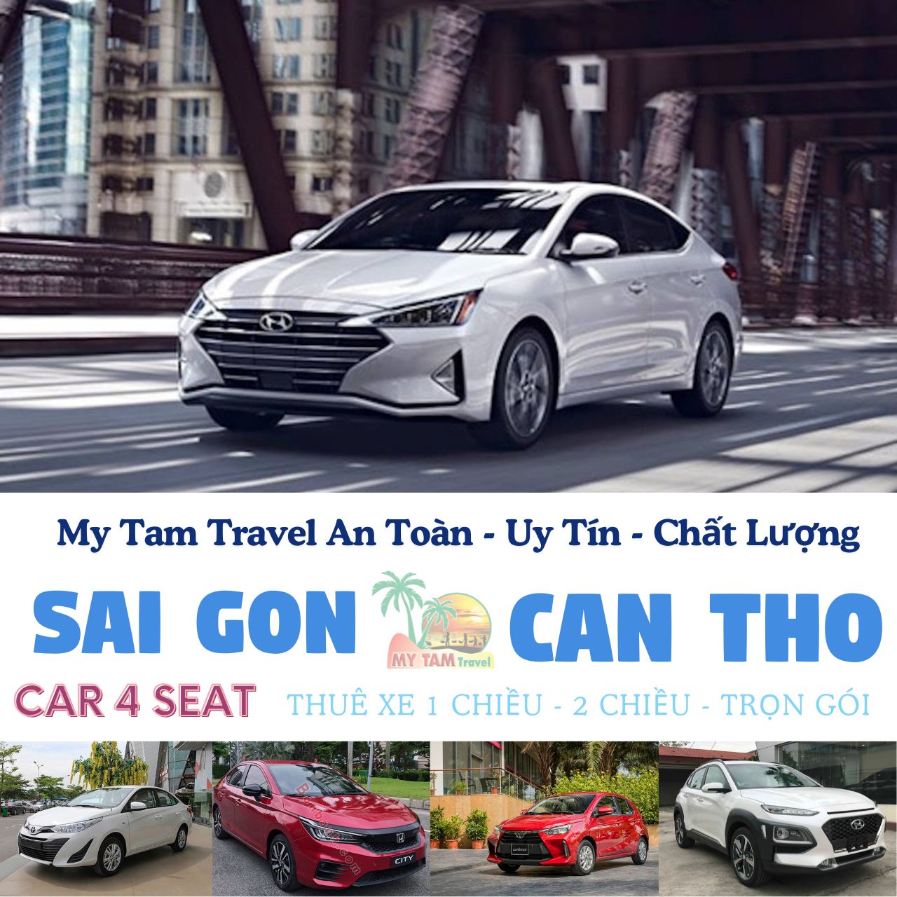 CAR RENTAL FROM SAIGON TO CAN THO: SUITABLE CAR OPTIONS FOR LONG TRIPS | MY TAM TRAVEL