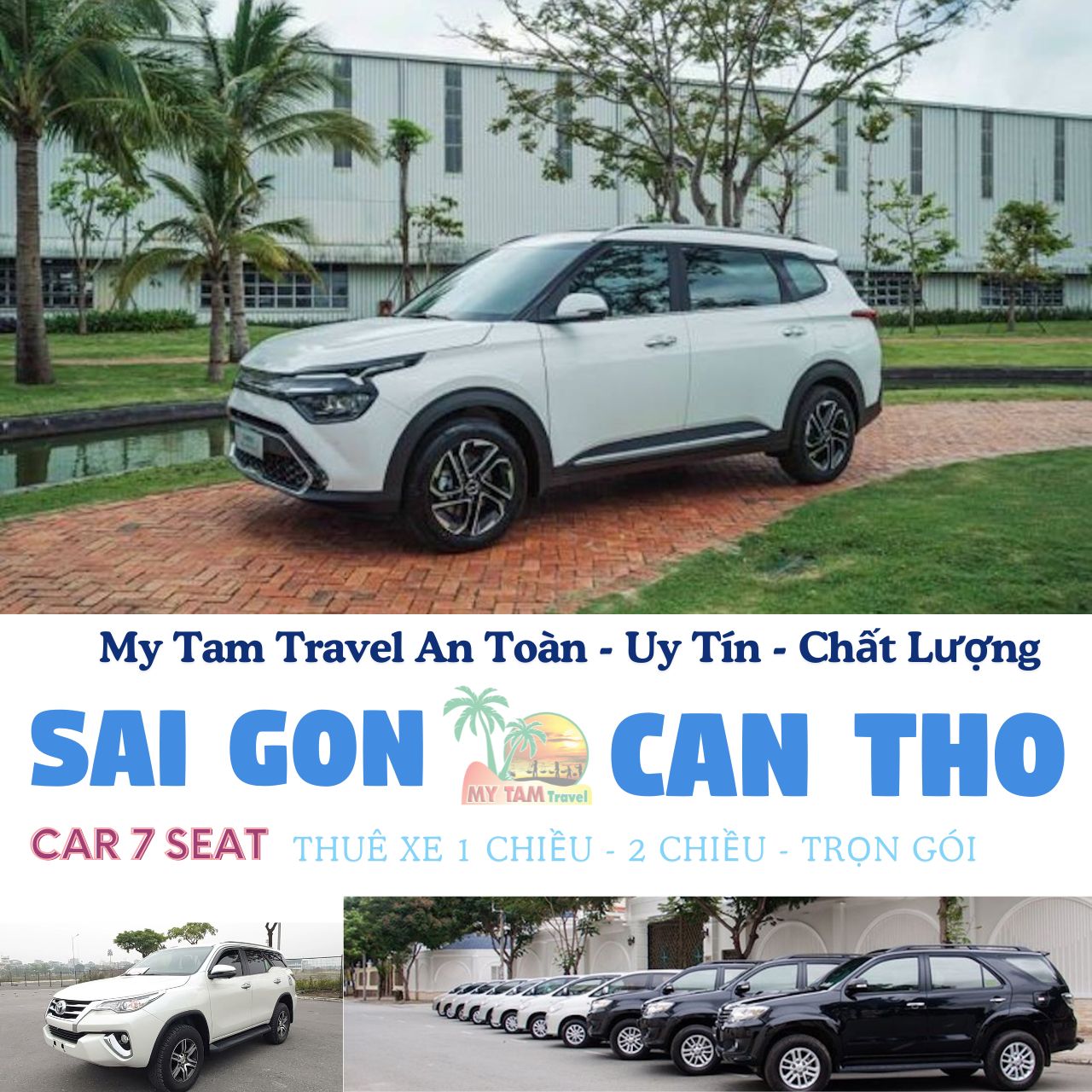 CAR RENTAL FROM SAIGON TO CAN THO: TIPS FOR A SAFE AND ENJOYABLE TRIP | MY TAM TRAVEL