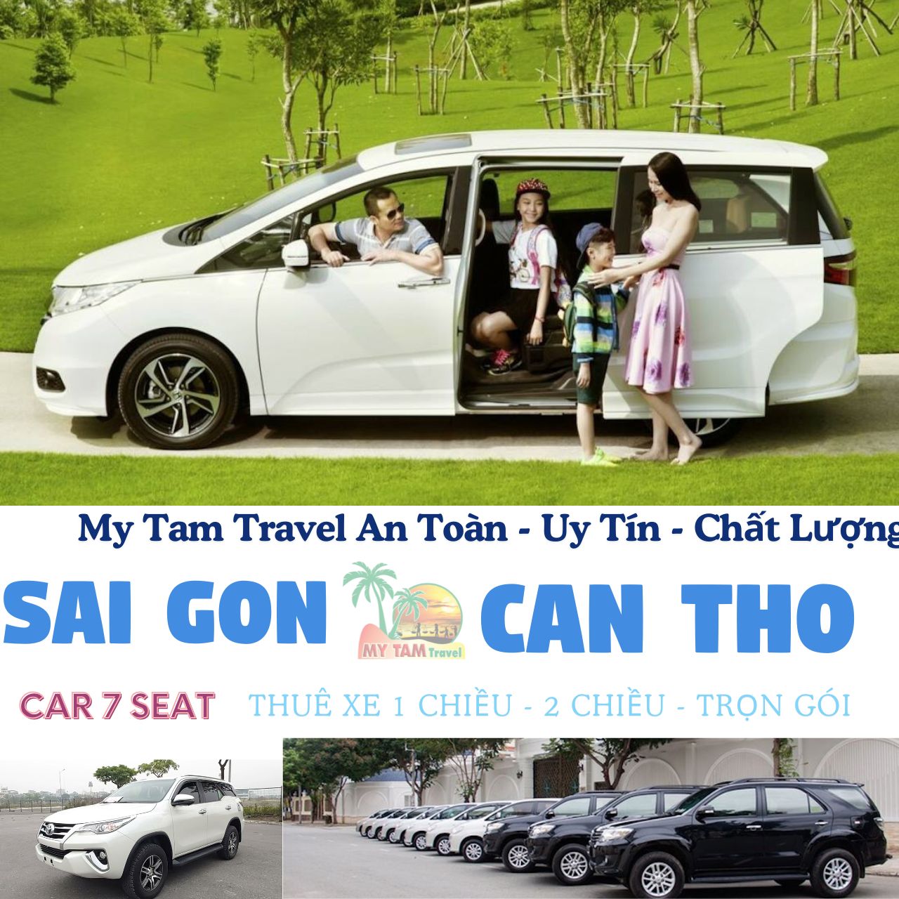 CAR RENTAL FROM SAIGON TO CAN THO: SUITABLE CAR OPTIONS FOR LONG TRIPS | MY TAM TRAVEL