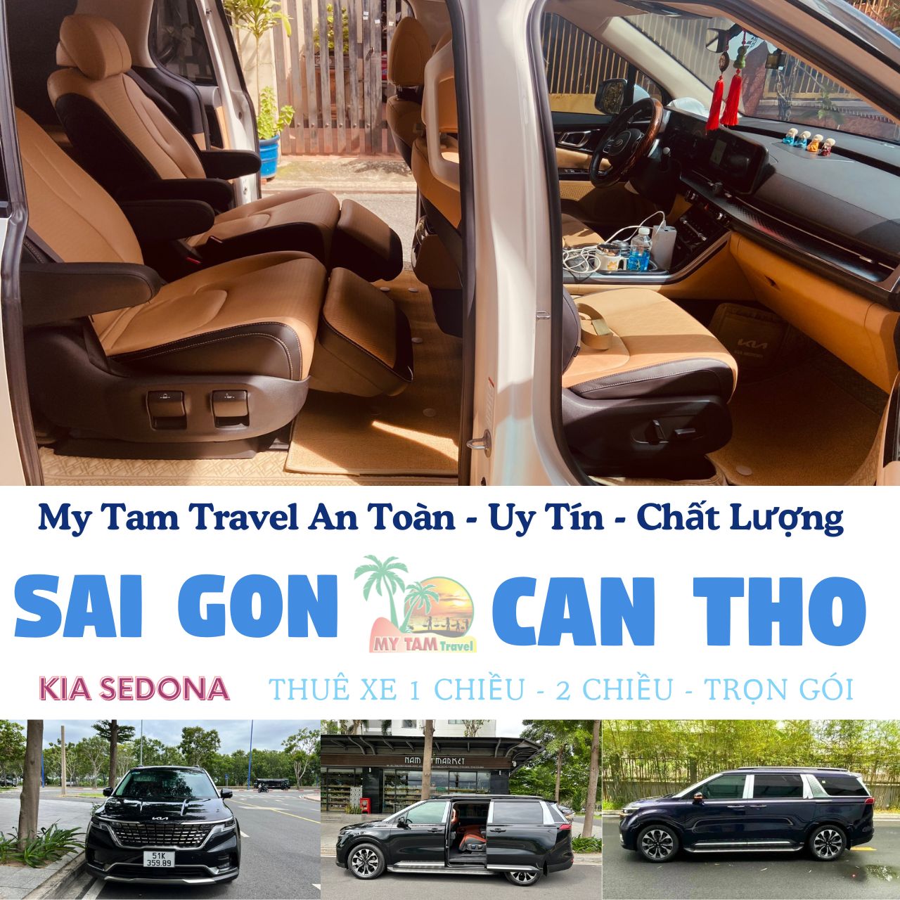 HOW TO CHOOSE A RENTAL CAR FROM SAIGON TO CAN THO SUITABLE FOR FAMILY AND FRIENDS