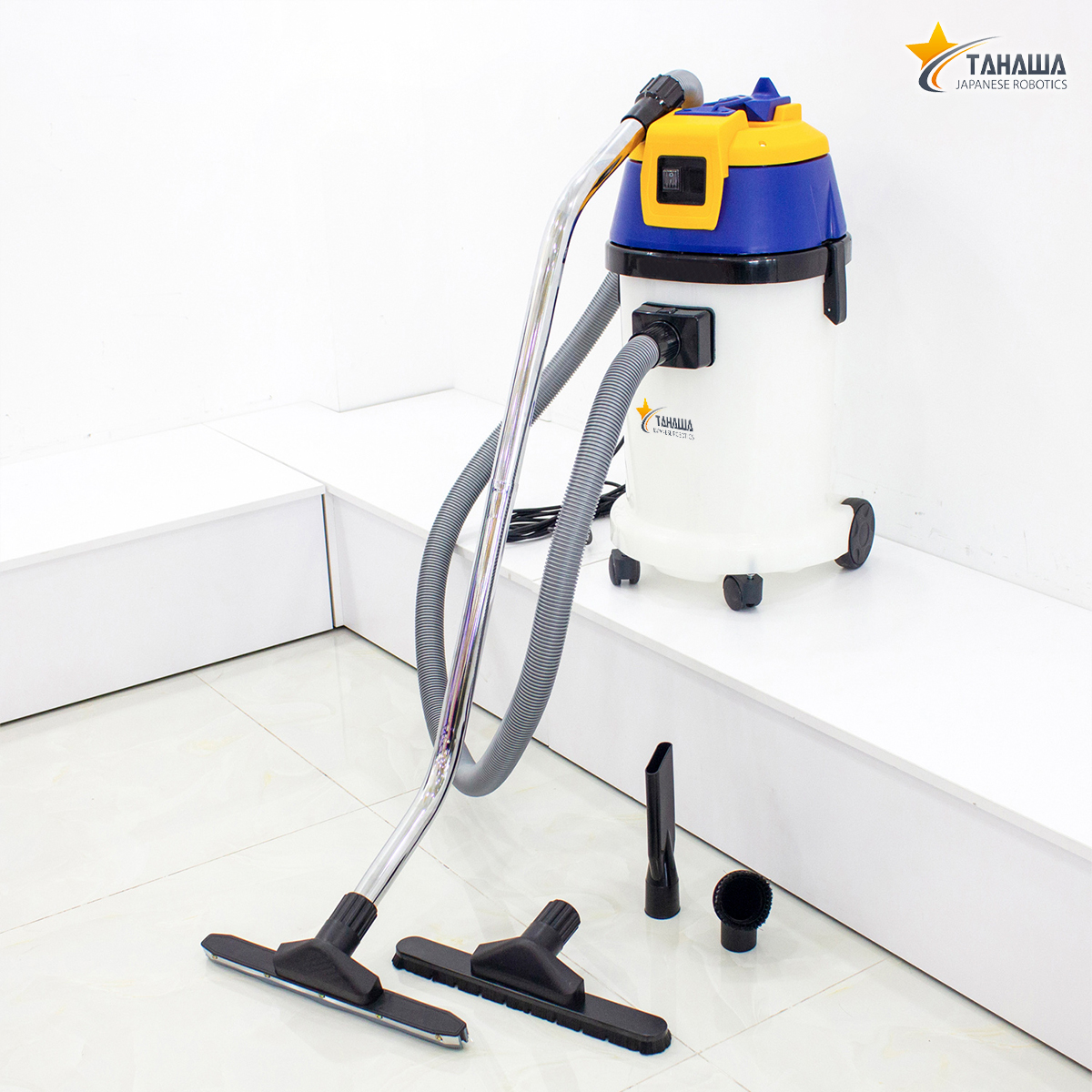 Máy Hút Bụi Công Nghiệp 30L Tahawa KF-130 Thùng nhựa (Blue) Máy Hút Bụi Công Nghiệp 30L Tahawa KF-130 Thùng nhựa (Blue)