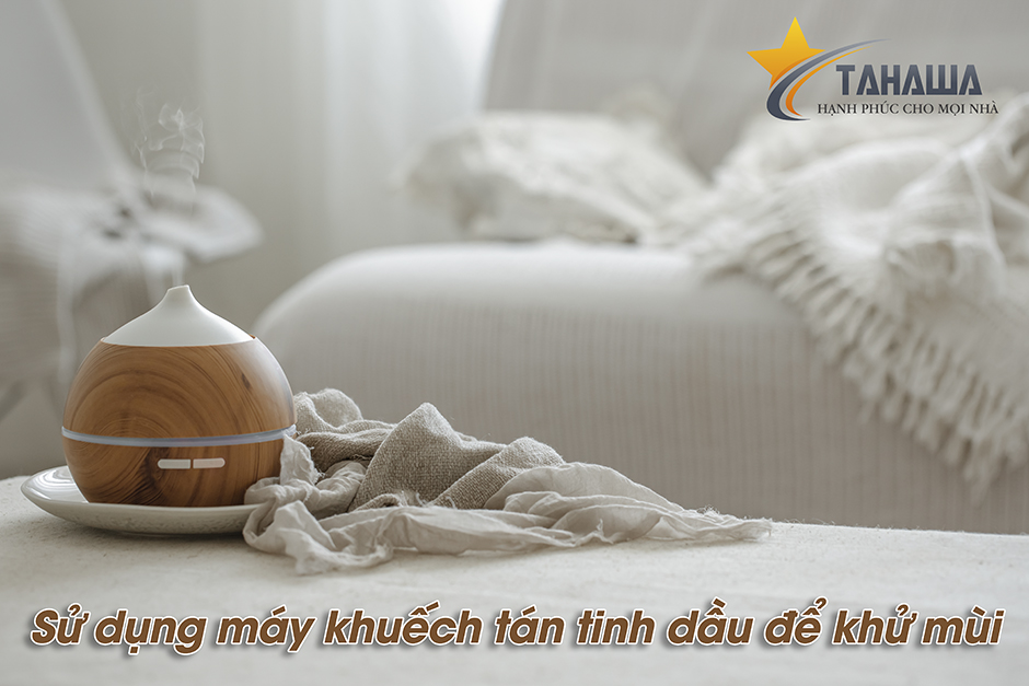 Khử mùi phòng ngủ bằng cách xông tinh dầu Khử mùi phòng ngủ bằng cách xông tinh dầu