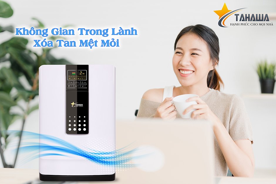 máy lọc không khí tạo không gian sống trong lành thoải mái