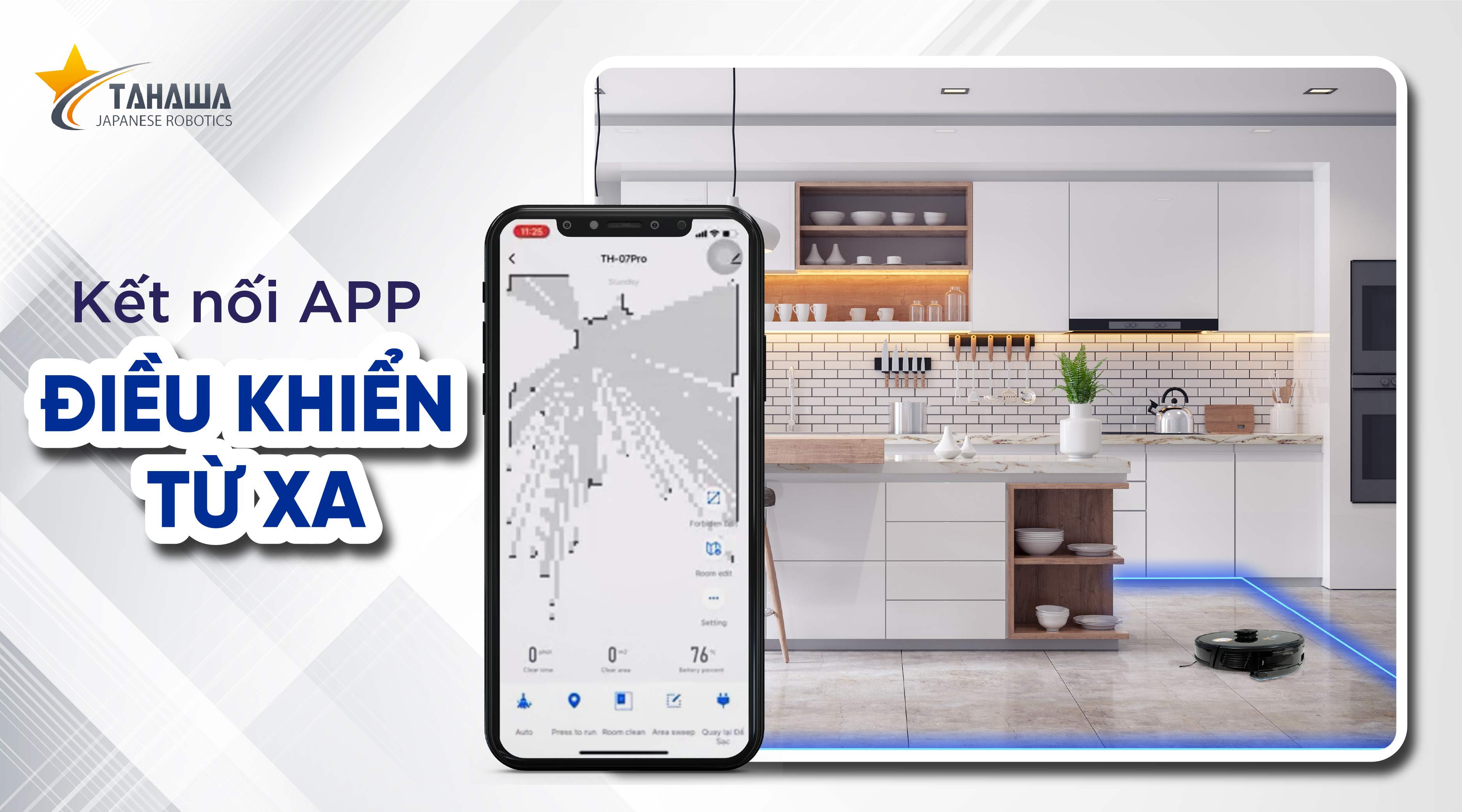 Robot Hút Bụi Lau Nhà