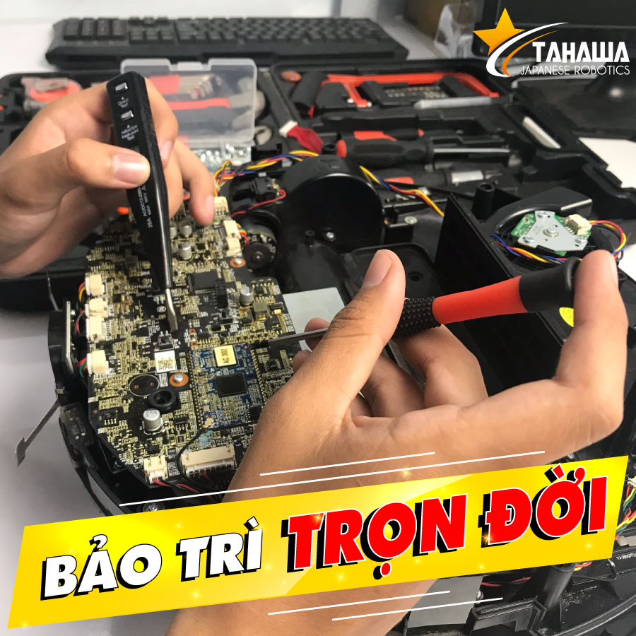 Robot hút bụi lau nhà Tahawa Nhật Bản TH-06Plus bảo trì - vệ sinh máy trọn đời Robot hút bụi lau nhà Tahawa Nhật Bản TH-06Plus bảo trì - vệ sinh máy trọn đời