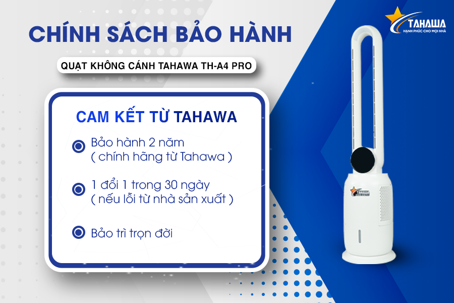 Quạt không cánh Tahawa TH-A4 Pro-9