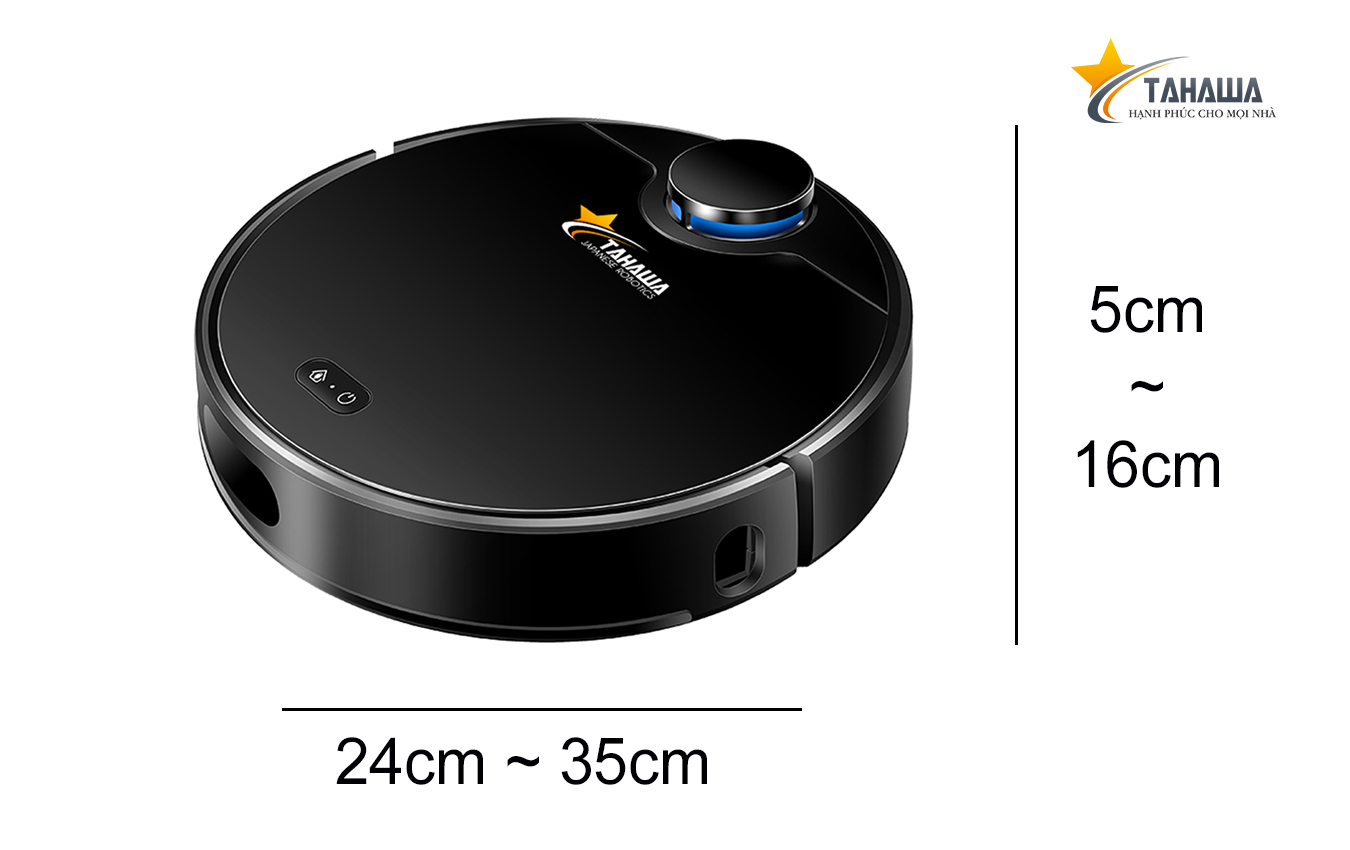 Kích thước tiêu chuẩn của robot hút bụi lau nhà Kích thước tiêu chuẩn của robot hút bụi lau nhà