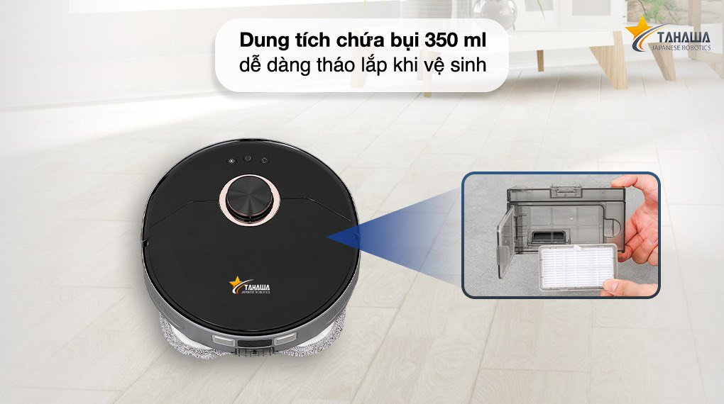 Robot Hút Bụi Lau Nhà Tự Giặt Giẻ Tahawa Nhật Bản TH-U200 Robot Hút Bụi Lau Nhà Tự Giặt Giẻ Tahawa Nhật Bản TH-U200