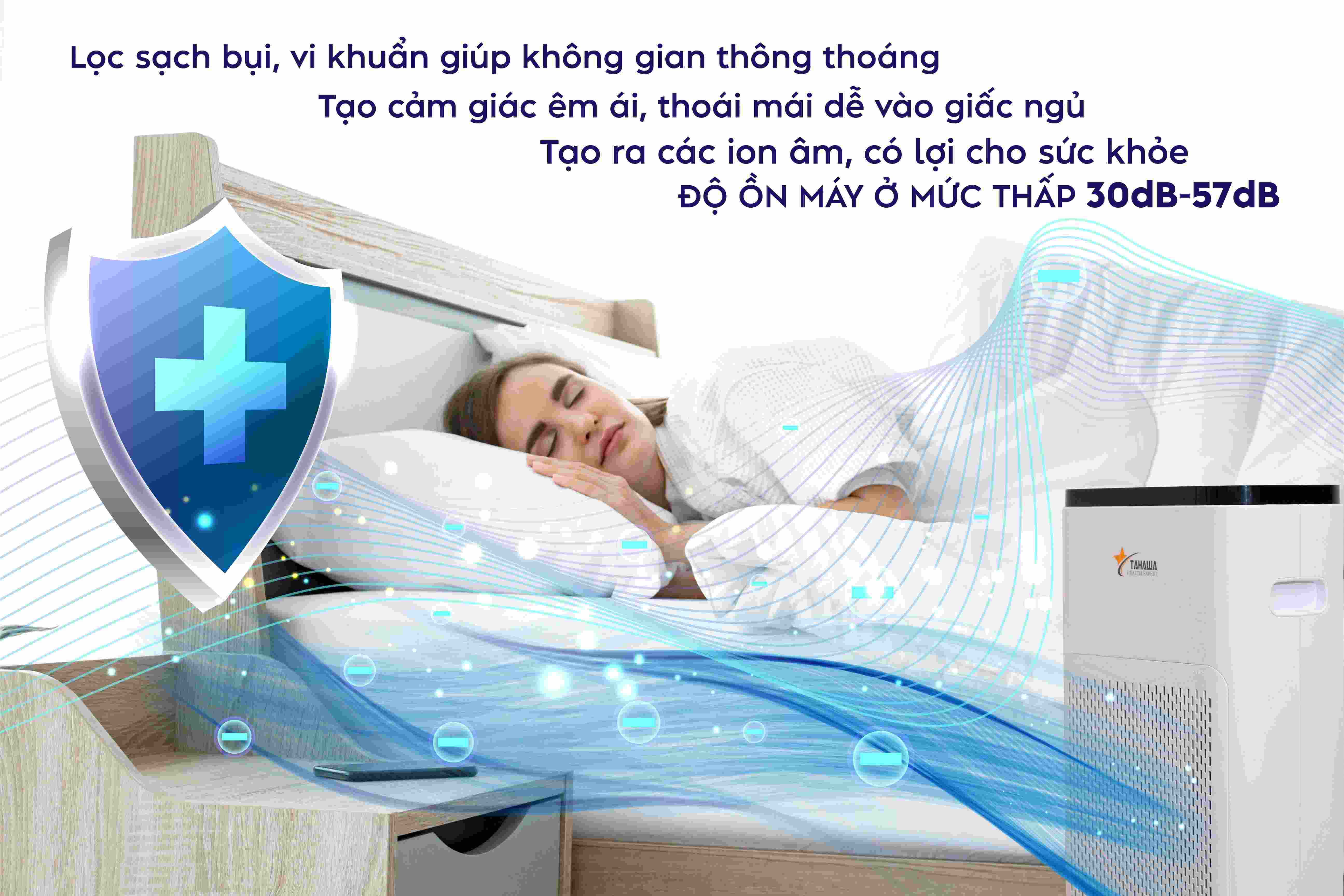 Vị trí đặt máy lọc không khí trong phòng ngủ như thế nào là tốt nhất
