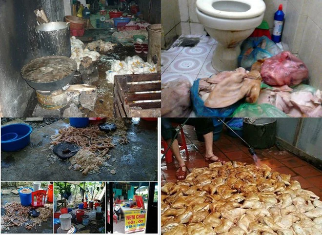 thực phẩm bẩn thực phẩm bẩn