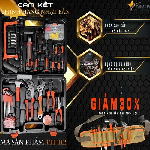 Bộ dụng cụ sửa chữa gia đình Tahawa TH-112