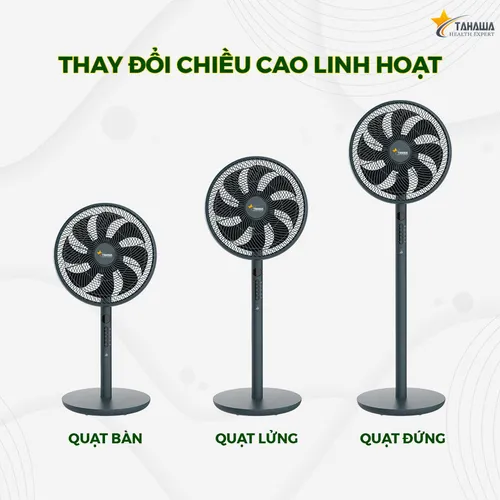 Quạt cây thông minh Tahawa DHA-SSF136W (Điều khiển giọng nói)