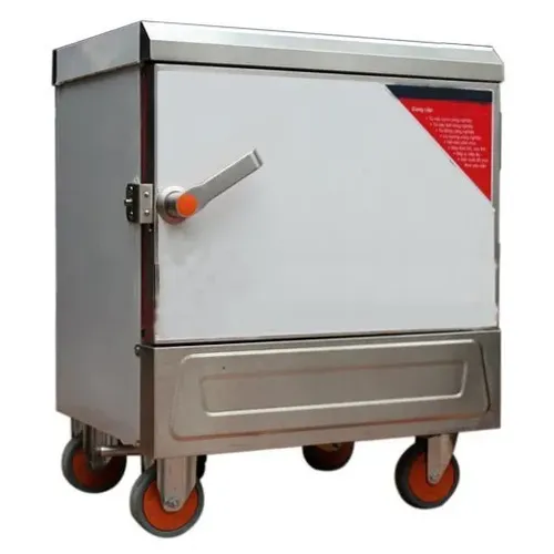 Tủ nấu cơm công nghiệp 4 khay dùng điện Tahawa TCD-4