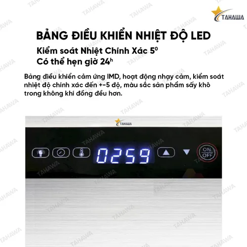 Máy sấy thực phẩm 5 KHAY TAHAWA DBC-05A
