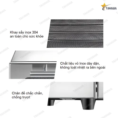 Máy sấy thực phẩm 5 KHAY TAHAWA DBC-05A