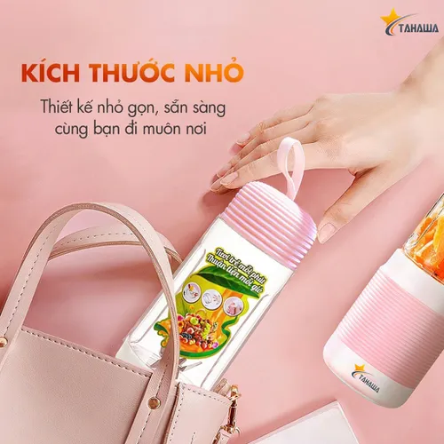 Máy xay sinh tố cầm tay Tahawa TH-826 dung tích 300ml