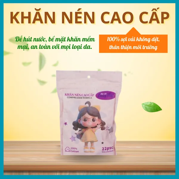 Khăn nén cao cấp
