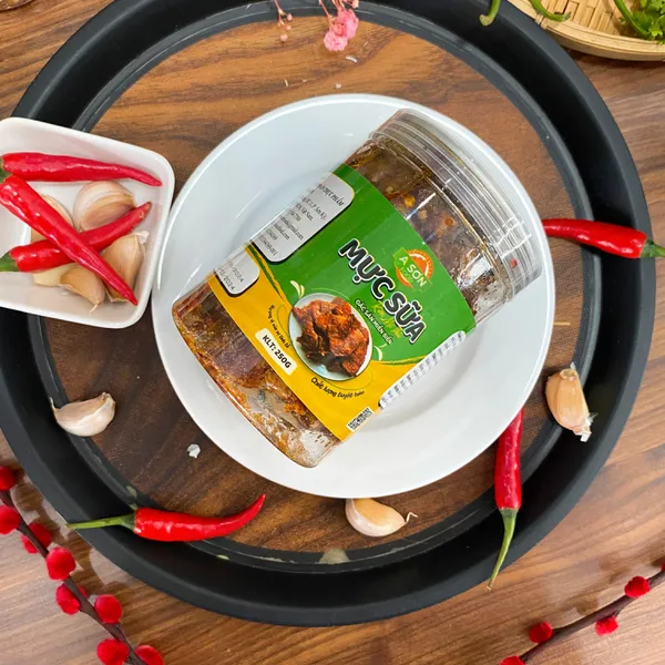 Mực Sữa Rim Me Thái