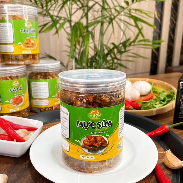 Mực Sữa Rim Me Thái