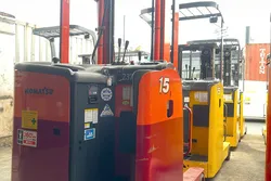 Xe nâng Nhật bãi đứng lái