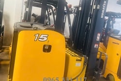 Xe nâng điện Komatsu đứng lái 1.5 tấn cũ