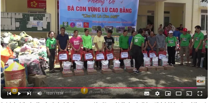 Chương Trình Phát Sóng Trên Truyền Hình Cao Bằng: Cao Anh Trung và Hoạt Động Thiện Nguyện Tại Cao Bằng