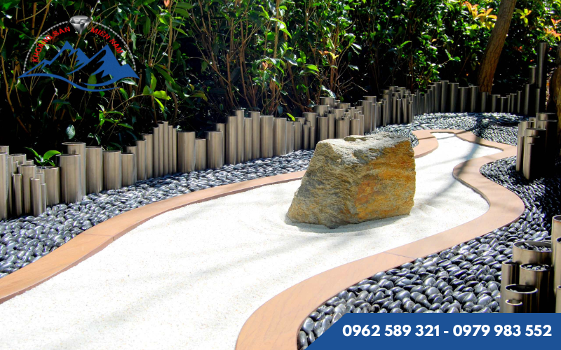 Ưu điểm nổi bật của cát làm tiểu cảnh sân vườn Ưu điểm nổi bật của cát làm tiểu cảnh sân vườn