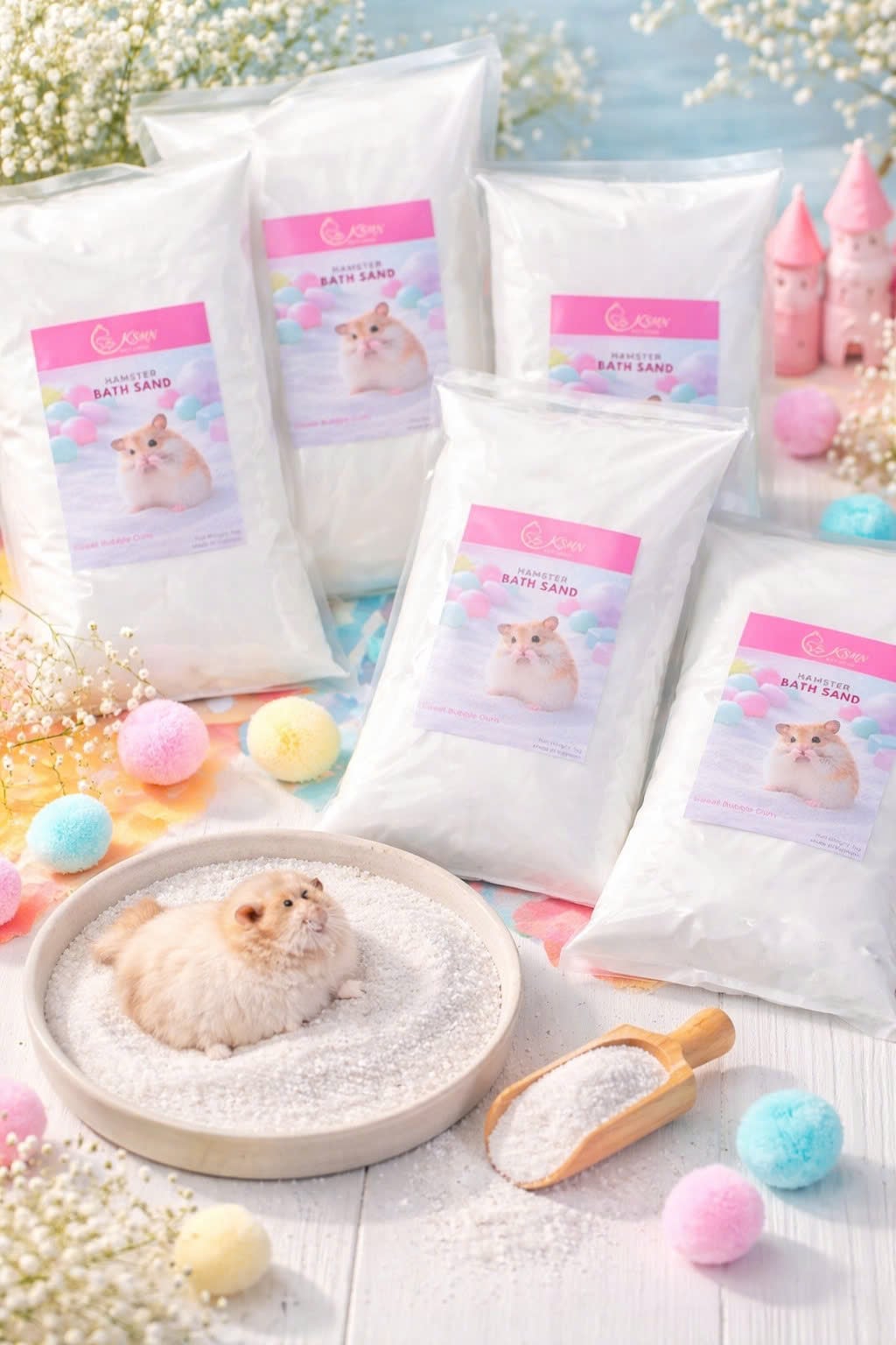 cát tắm hamster sạch cát tắm hamster sạch