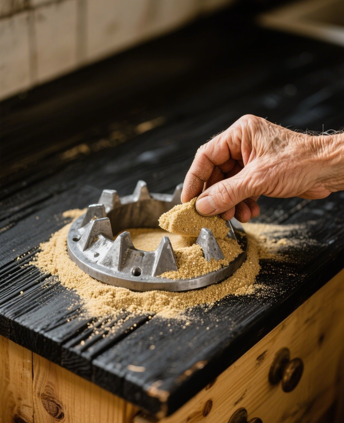 cát làm khuôn đúc cát làm khuôn đúc