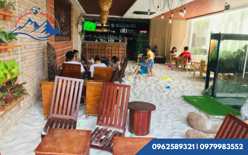 cát trang trí quán cà phê cát trang trí quán cà phê