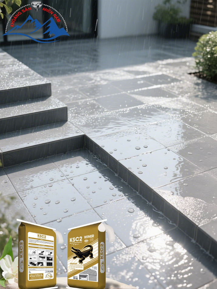 Keo dán gạch KSC 2 Keo dán gạch KSC 2
