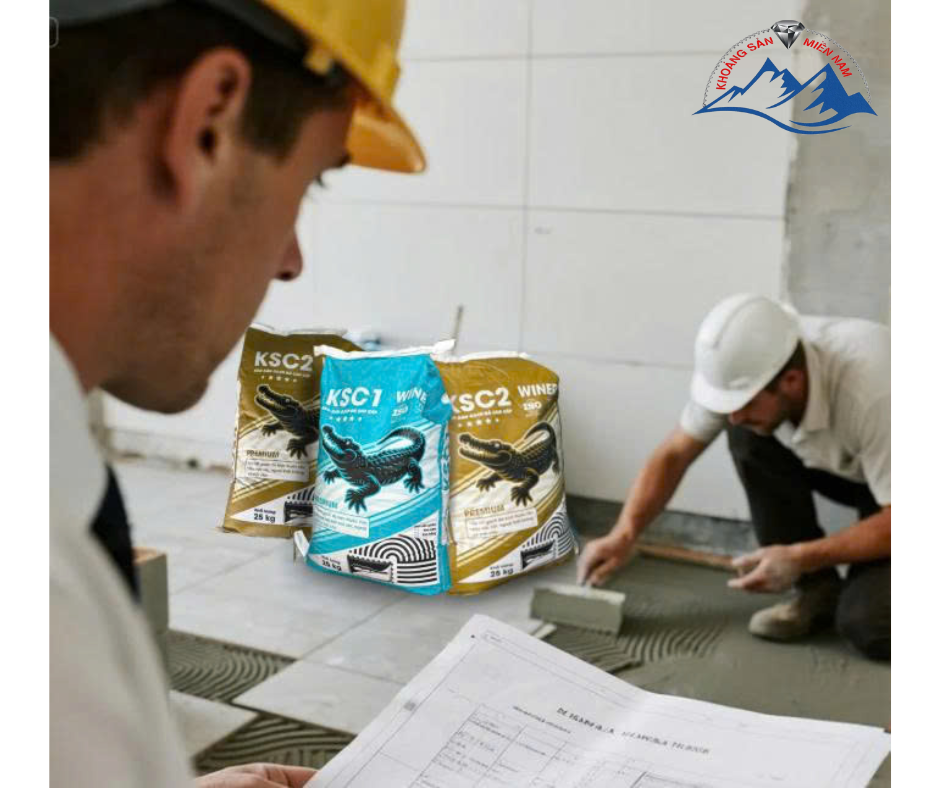 keo dán gạch WINER KSC - Khoáng Sản MIền Nam keo dán gạch WINER KSC - Khoáng Sản MIền Nam