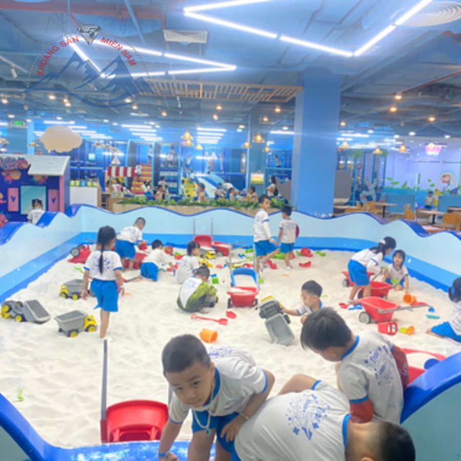 cát sân chơi cat san chơi