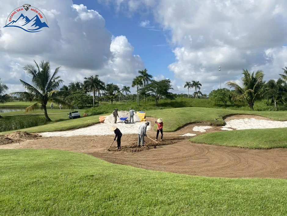 cát trắng sân golf cát trắng sân golf