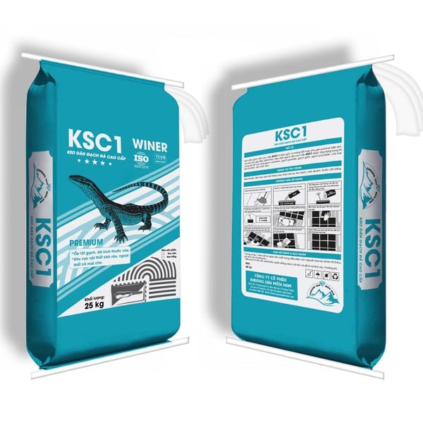 Keo Dán Gạch Đá Cao Cấp KSC1 WINNER – Khoáng Sản Miền Nam
