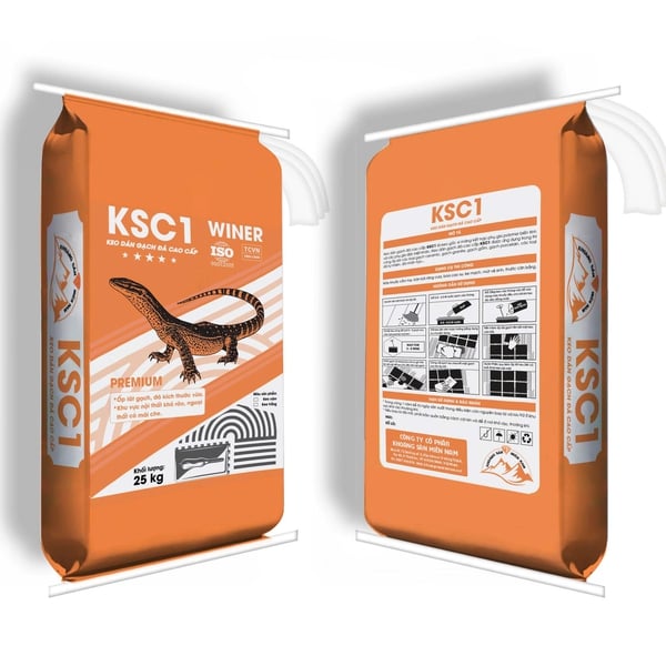 Keo dán gạch KSC1 Winer Cam - Gắn kết siêu lực, bền vững mọi công trình