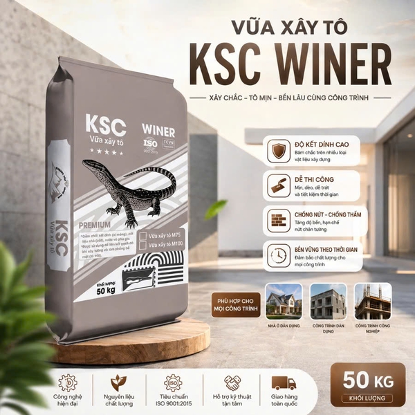 Vữa Xây Tô Khô Trộn Sẵn – Giải Pháp Thi Công Tốc Độ, Kháng Nứt Và Bền Vững Cho Mọi Công Trình